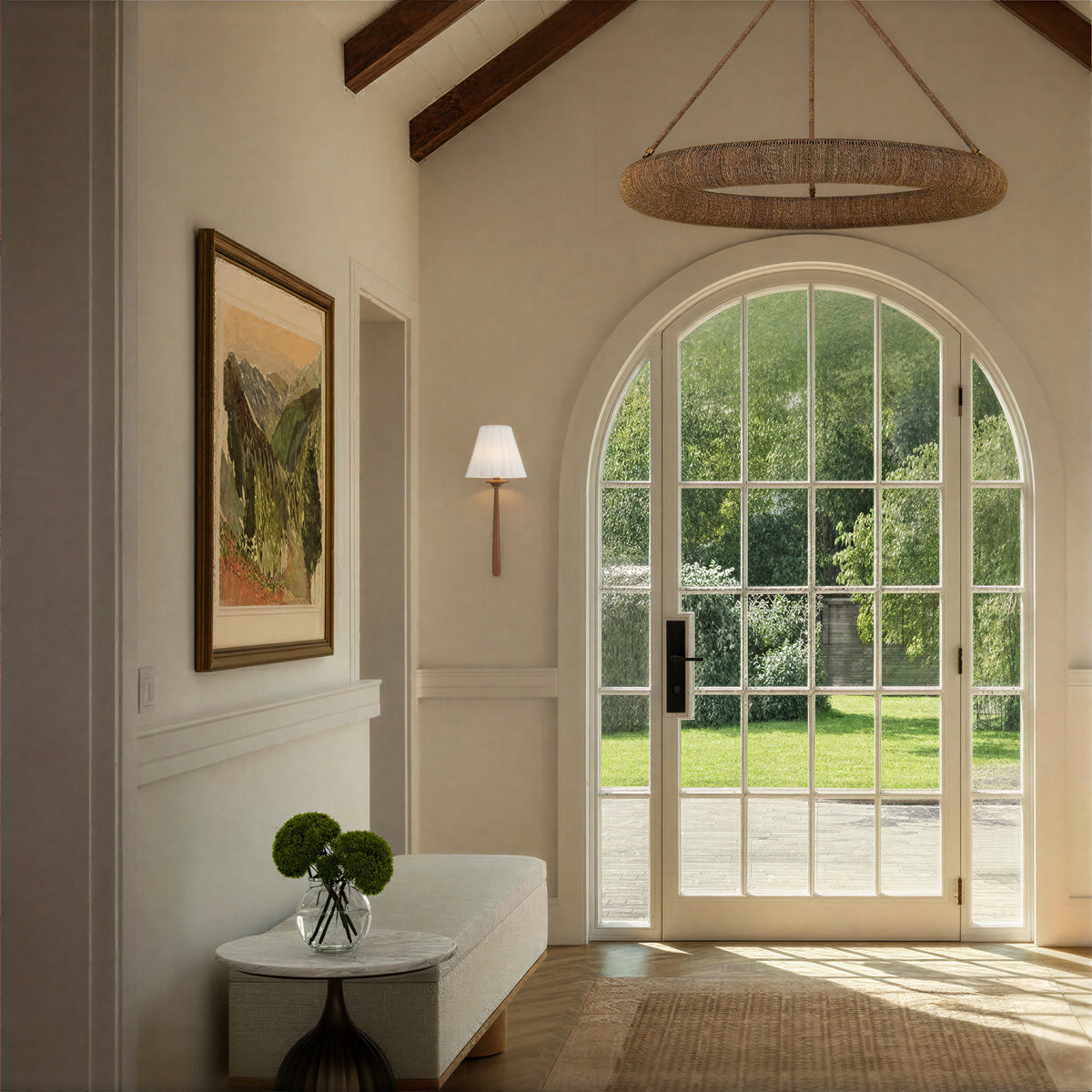 Crystorama Jules 1-Light Wall Sconce - lifestyle