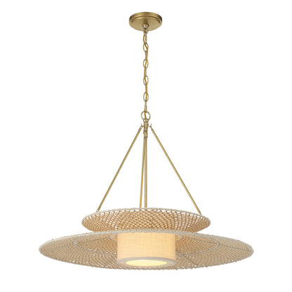 Crystorama Juniper 29.5" 1-Light Chandelier