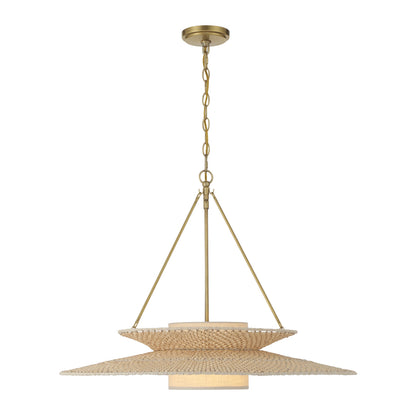 Crystorama Janipher 29.5" 1-Light Chandelier - detail