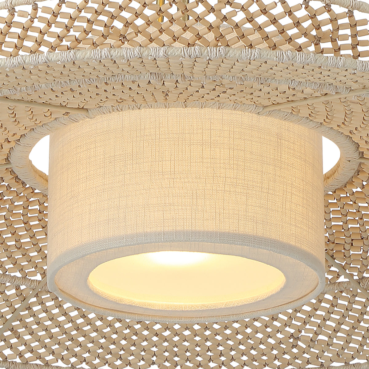 Crystorama Janipher 29.5" 1-Light Chandelier - detail