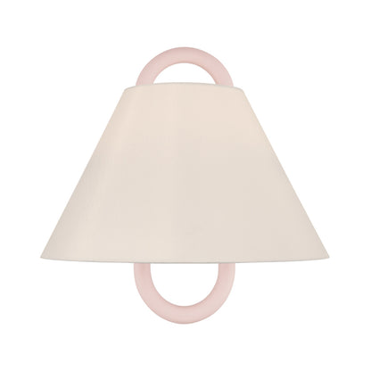 Crystorama Jojo 1-Light Wall Sconce Blush