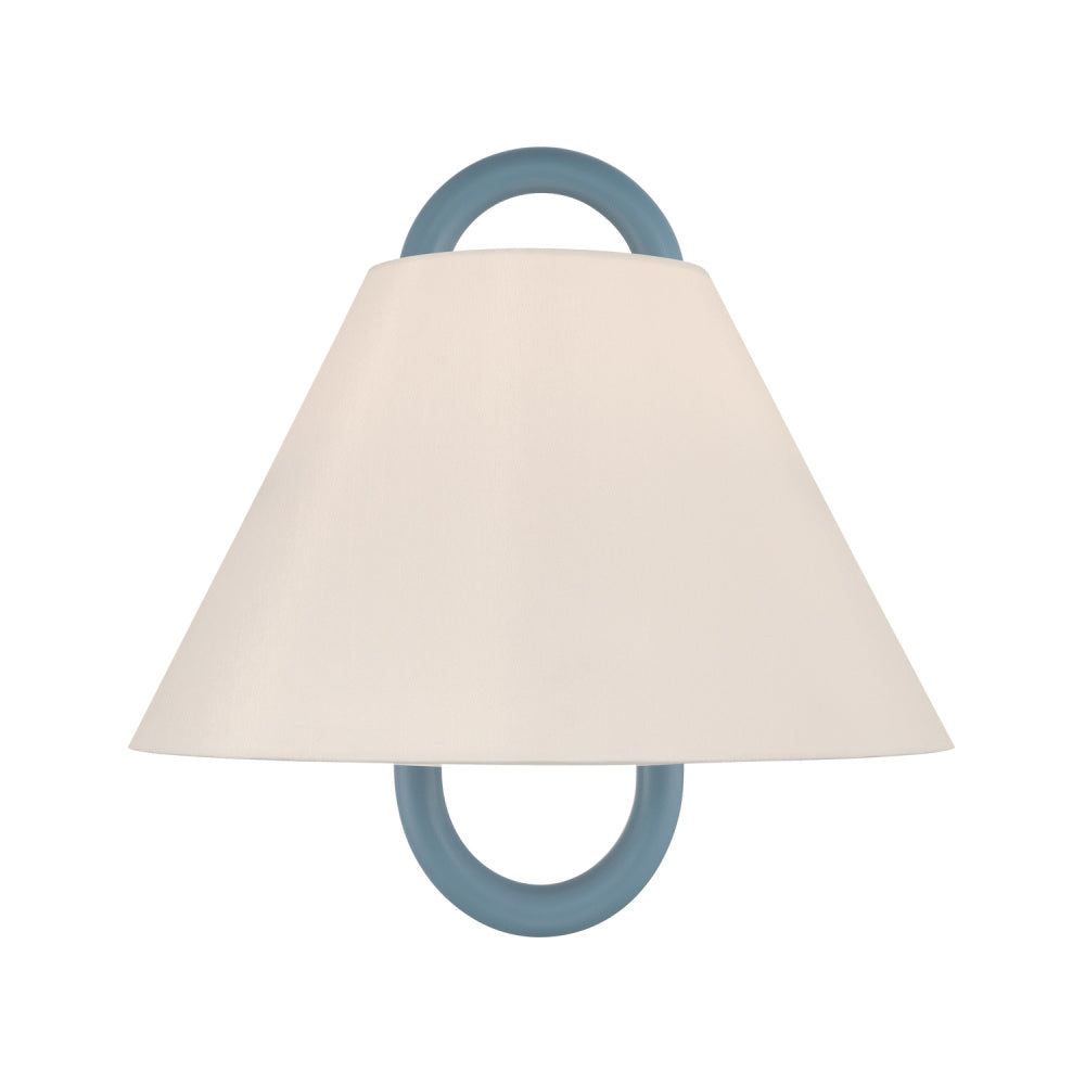Crystorama Jojo 1-Light Wall Sconce Blue