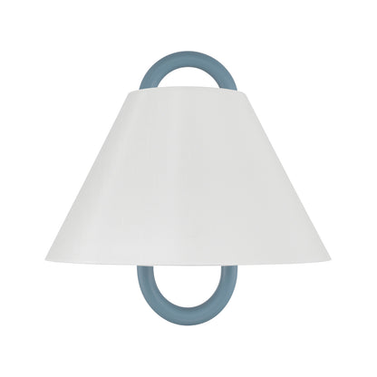 Crystorama Jojo 1-Light Wall Sconce Blue - detail