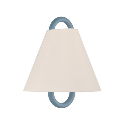 Crystorama Jojo 1-Light Wall Sconce Blue - detail