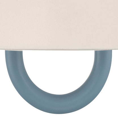 Crystorama Jojo 1-Light Wall Sconce Blue - detail