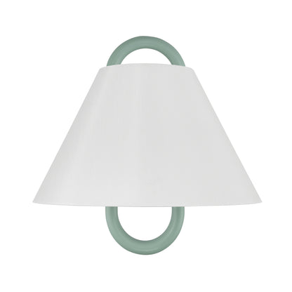 Crystorama Jojo 1-Light Wall Sconce Green - detail