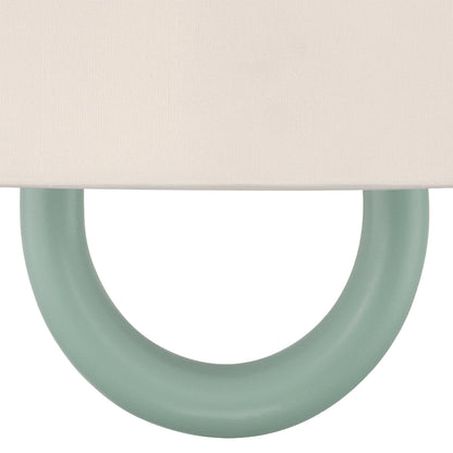 Crystorama Jojo 1-Light Wall Sconce Green - detail