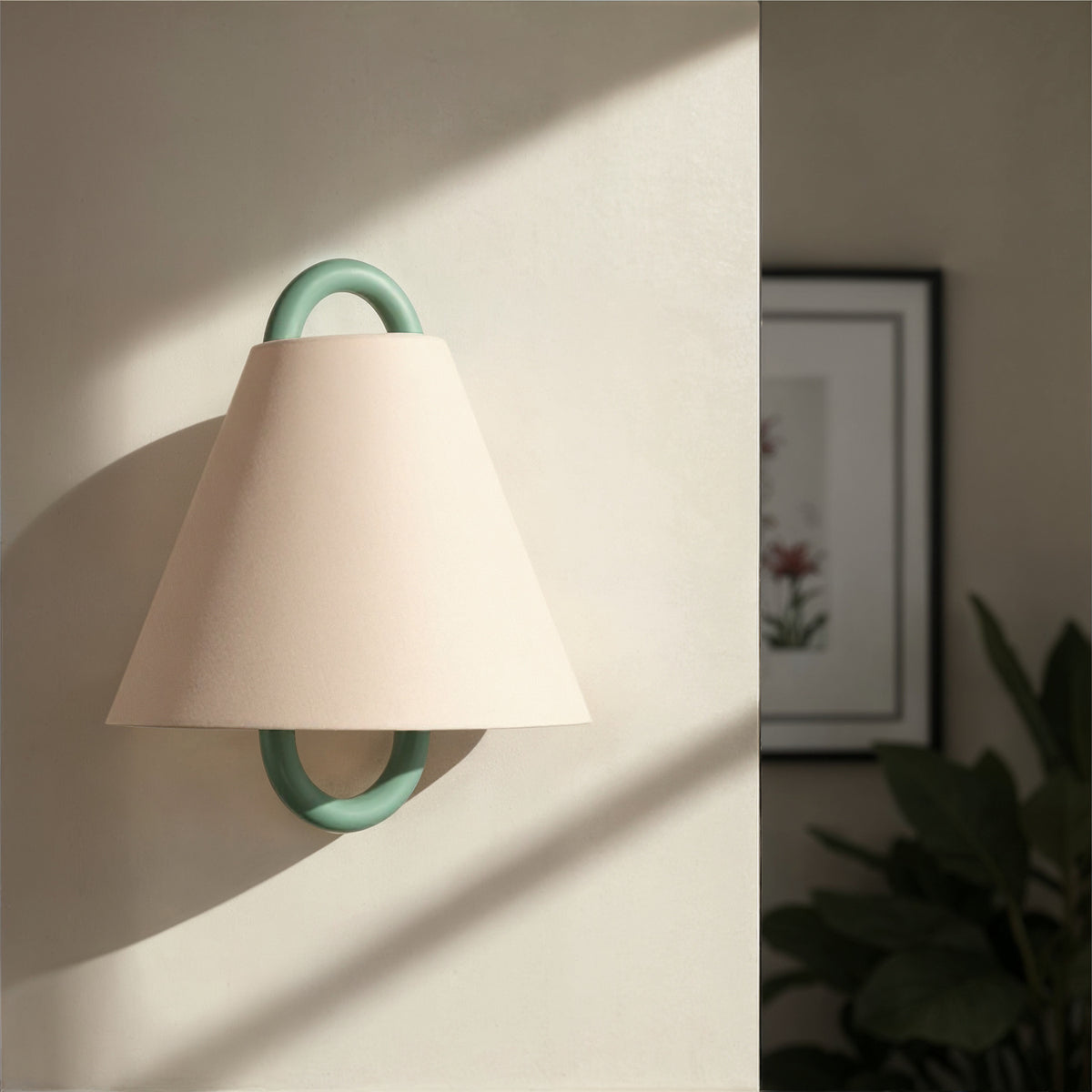 Crystorama Jojo 1-Light Wall Sconce Green - lifestyle