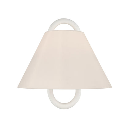 Crystorama Jojo 1-Light Wall Sconce Matte White