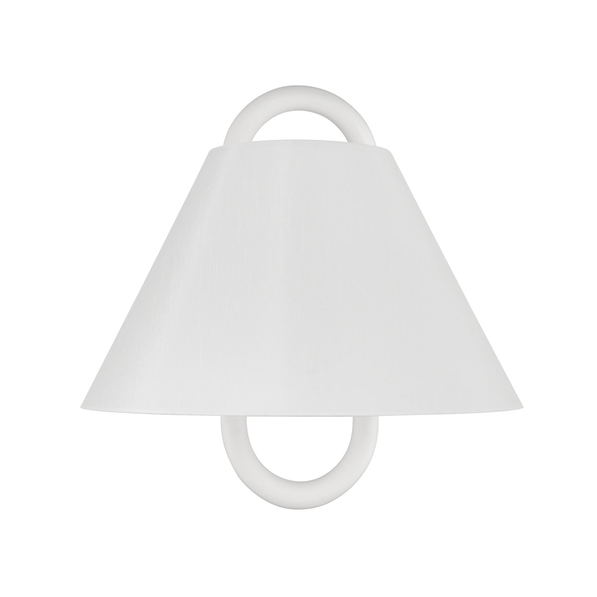Crystorama Jojo 1-Light Wall Sconce Matte White - detail