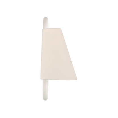 Crystorama Jojo 1-Light Wall Sconce Matte White - detail