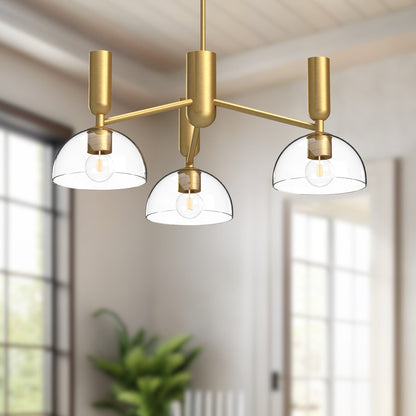 Jude 38" 3-Light Chandelier