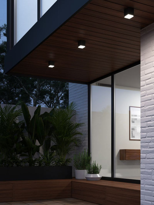 Sunset 5" LED Outdoor Flush Mount