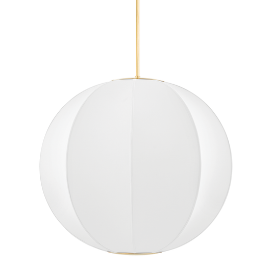 Hudson Valley Jupiter 2-Light Pendant Aged Brass