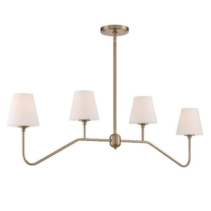 Crystorama Keenan Chandelier Vibrant Gold