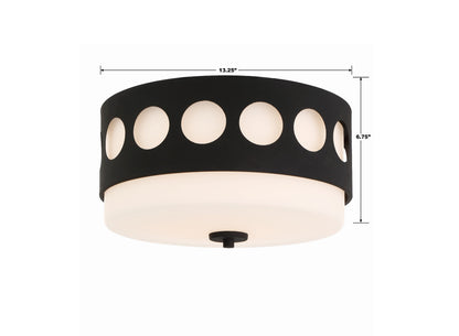 Flush Mounts-Crystorama-KIR-B8100
