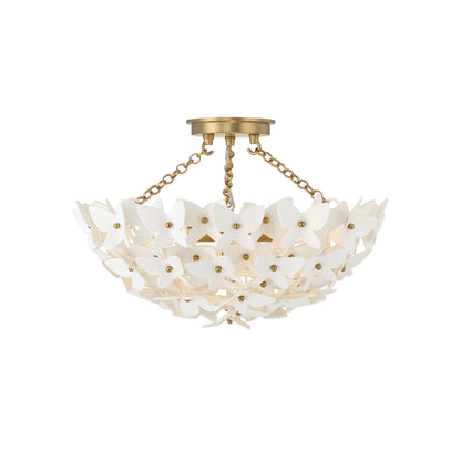 Crystorama Killian 3-Light Semi Flush Mount - detail