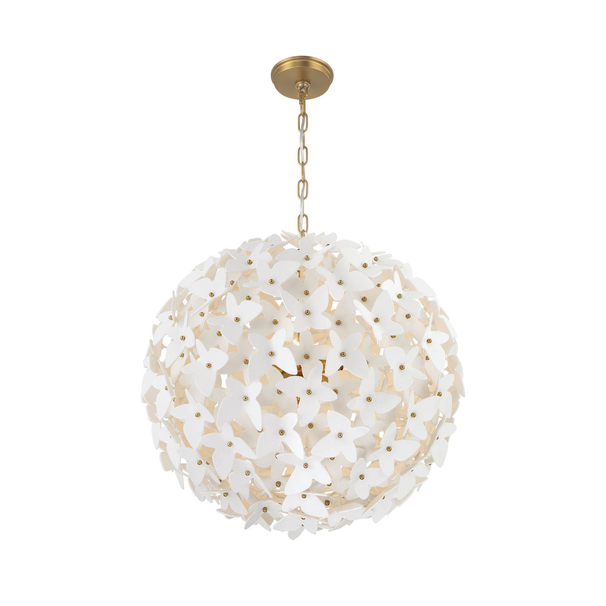 Crystorama Killian 22" 6-Light Chandelier - detail