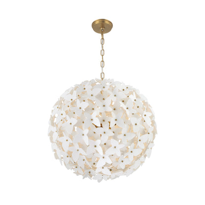Crystorama Killian 22" 6-Light Chandelier - detail