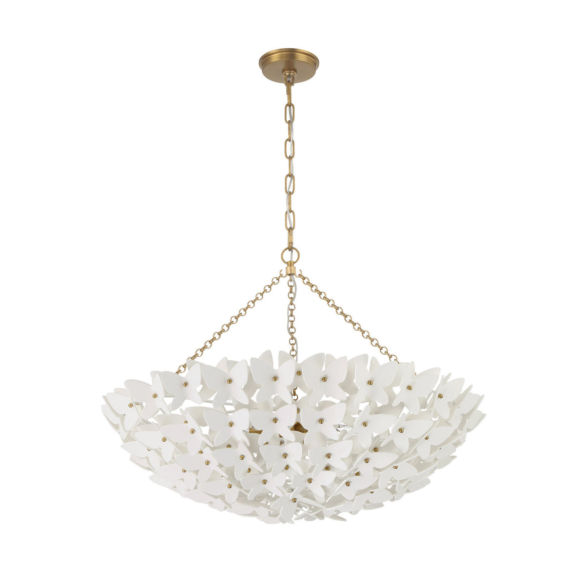 Crystorama Killian 28" 6-Light Chandelier - detail