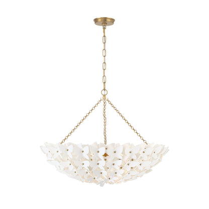 Crystorama Killian 28" 6-Light Chandelier - detail