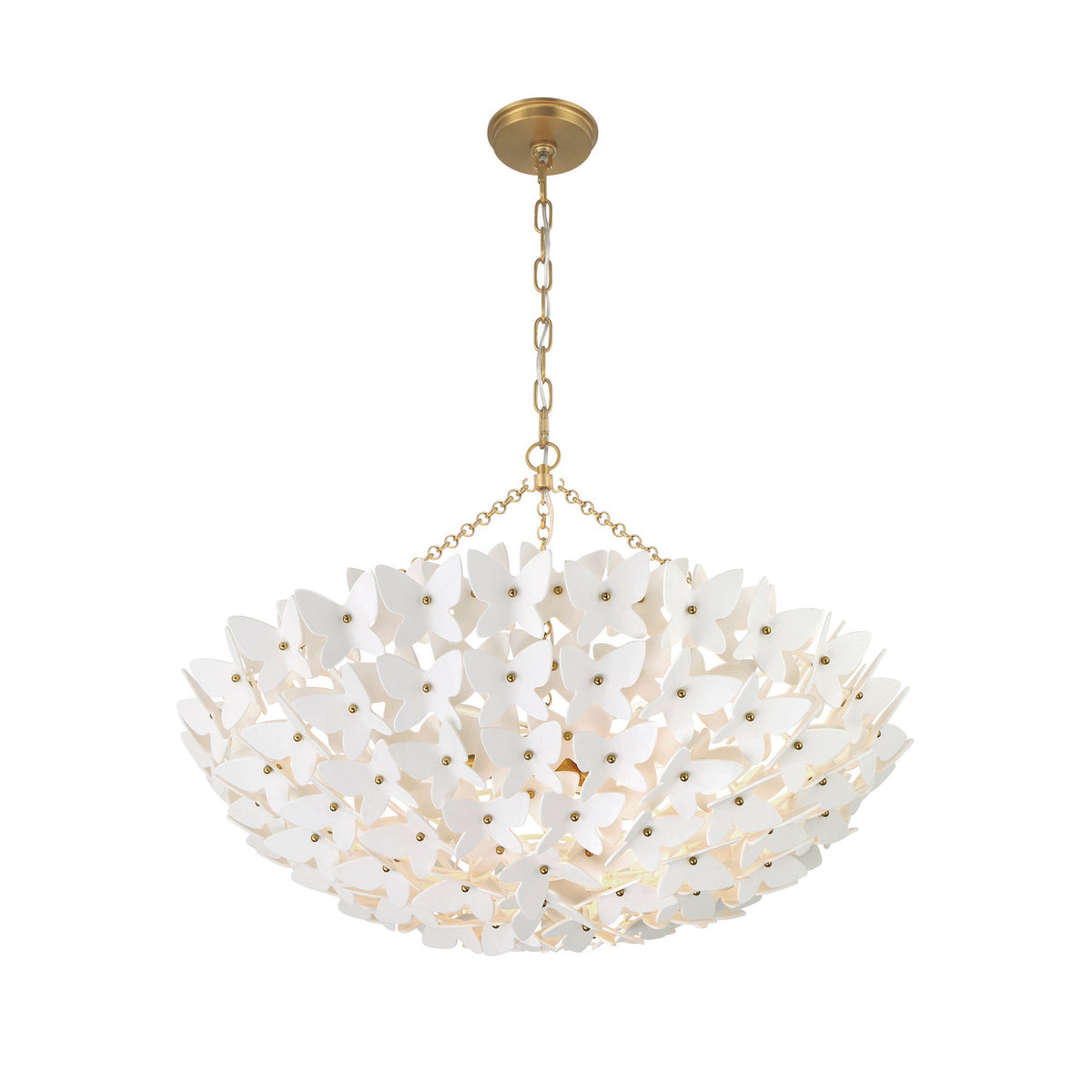 Crystorama Killian 28" 6-Light Chandelier - detail