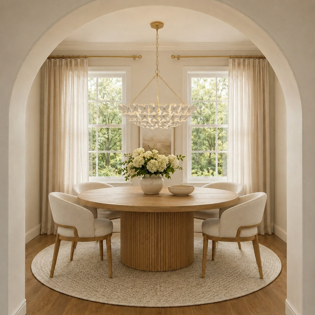 Crystorama Killian 28" 6-Light Chandelier - lifestyle