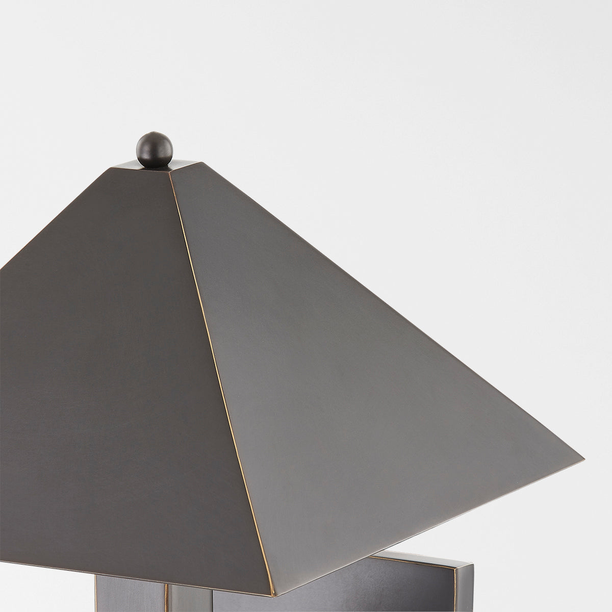 Troy Knight Wall Sconce Bronze Detail 2