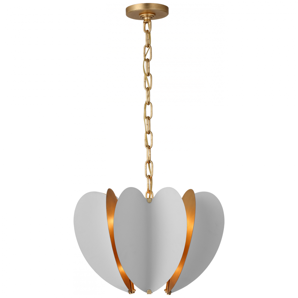 Visual Comfort Signature Danes Chandelier Polished Nickel