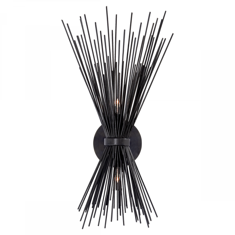 Visual Comfort Signature Strada Wall Sconce Aged Iron
