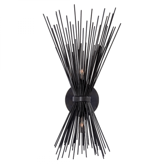 Visual Comfort Signature Strada Wall Sconce Aged Iron