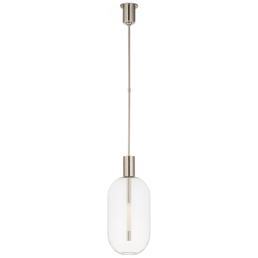 Visual Comfort Signature Nye Pendant Polished Nickel