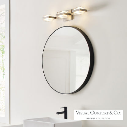 Visual Comfort Modern The Kamden Wall/Bathroom Sconce Nightshade Black