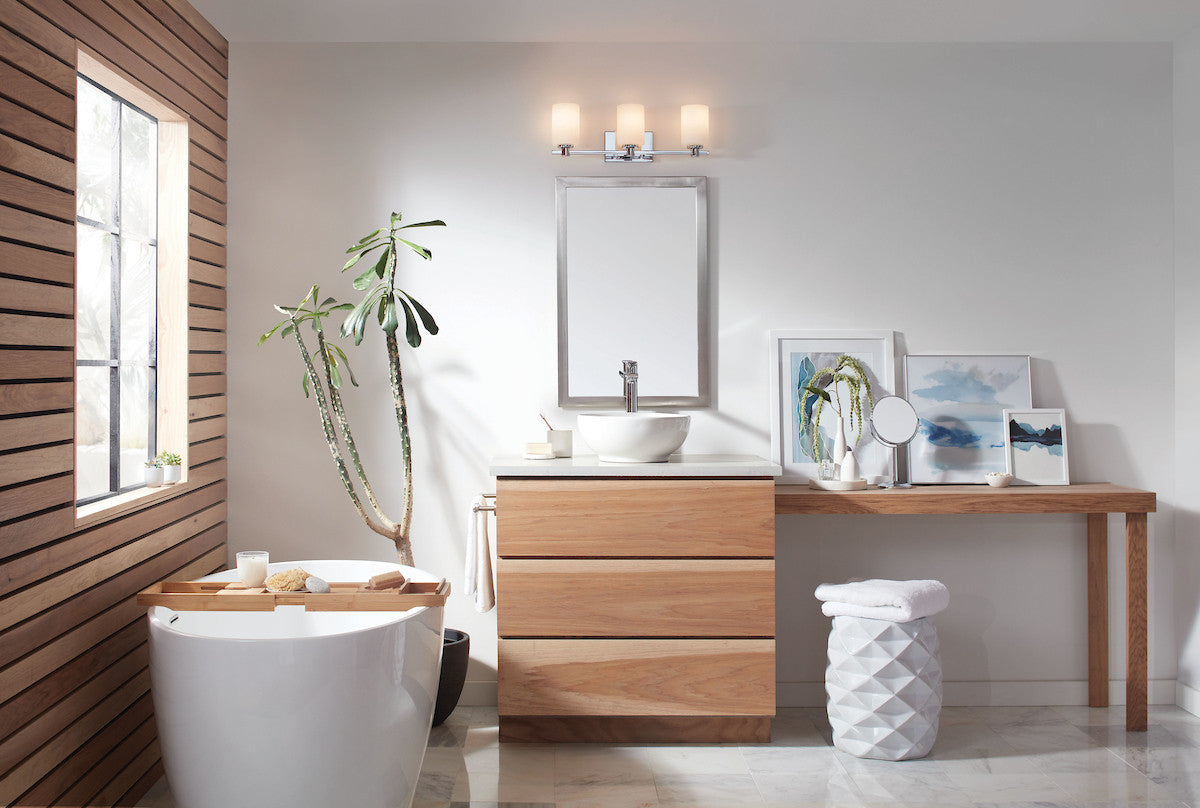 Hinkley Karlie Medium Three Light Vanity Lacquered Brass