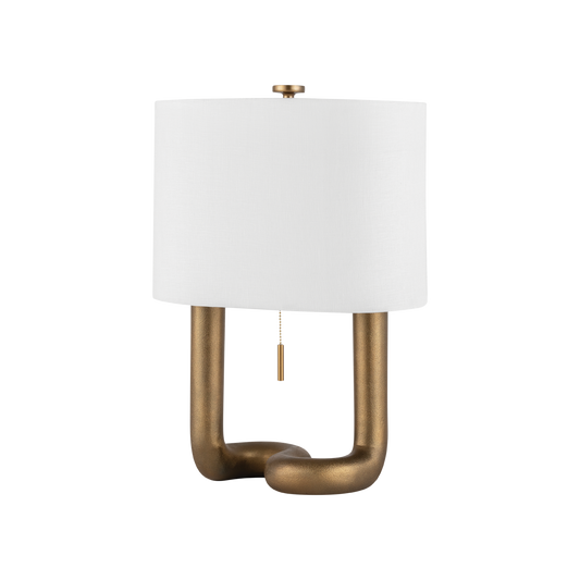 Hudson Valley Armonk Table Lamp Aged Brass