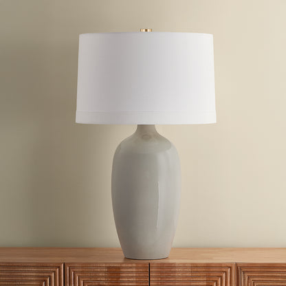 Hudson Valley Elk River Table Lamp Aged Brass detail view 4