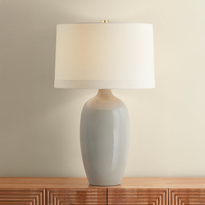 Hudson Valley Elk River Table Lamp Aged Brass detail view 5