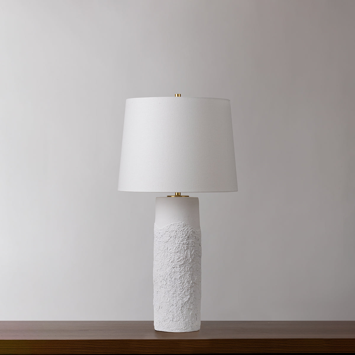 Hudson Valley Tolland Table Lamp Aged Brass detail view 1