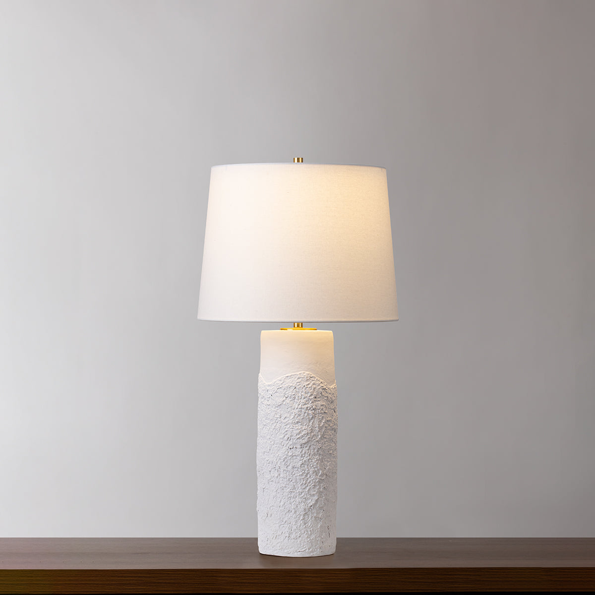 Hudson Valley Tolland Table Lamp Aged Brass detail view 2
