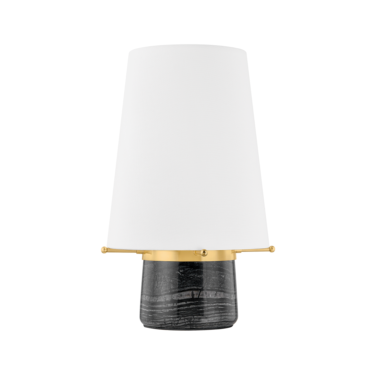 Hudson Valley Central Valley Table Lamp in Aged Brass