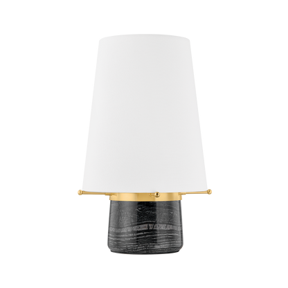 Hudson Valley Central Valley Table Lamp in Aged Brass