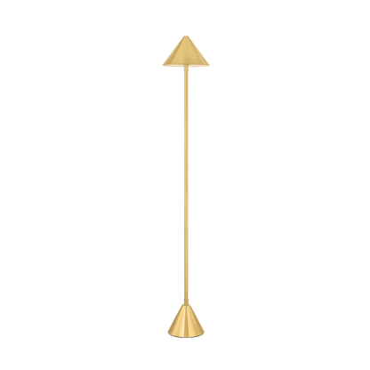 Hudson Valley Salma Floor Lamp Aged Brass
