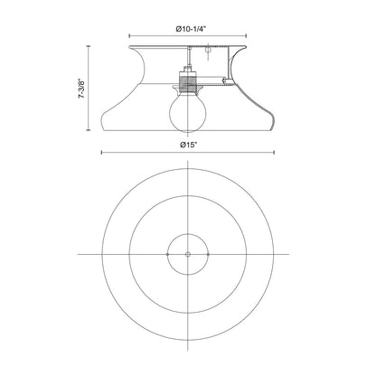 Alora Lighting-FM361102PN