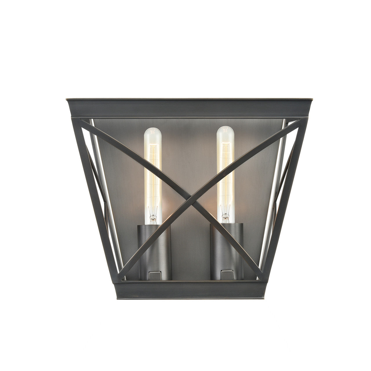 Alora Lighting Lattice Wall/Vanity Light Urban Bronze
