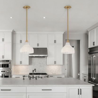 Crystorama Layton 9.75" 1-Light Pendant - lifestyle