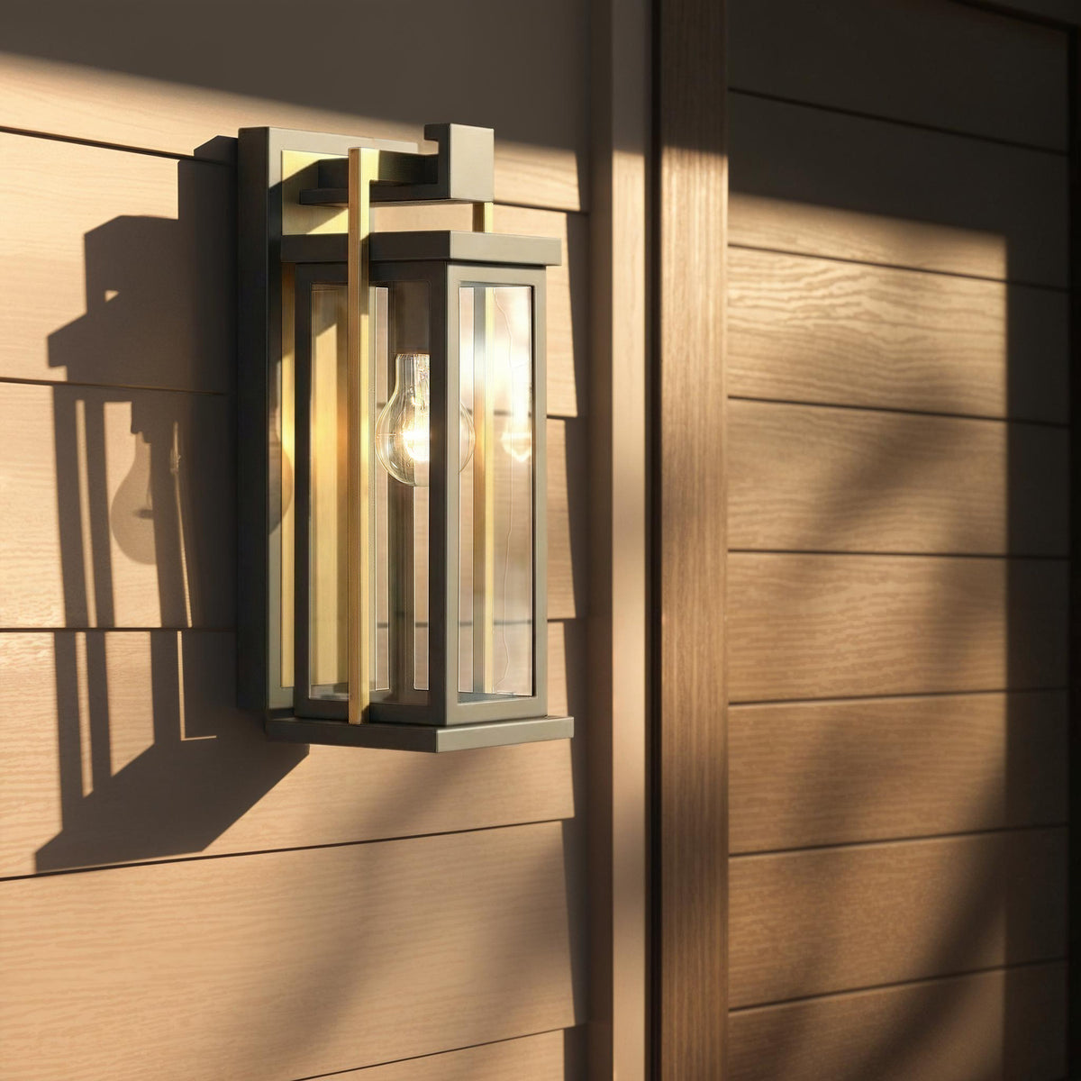 Crystorama Lendel 1-Light Outdoor Wall Light - lifestyle