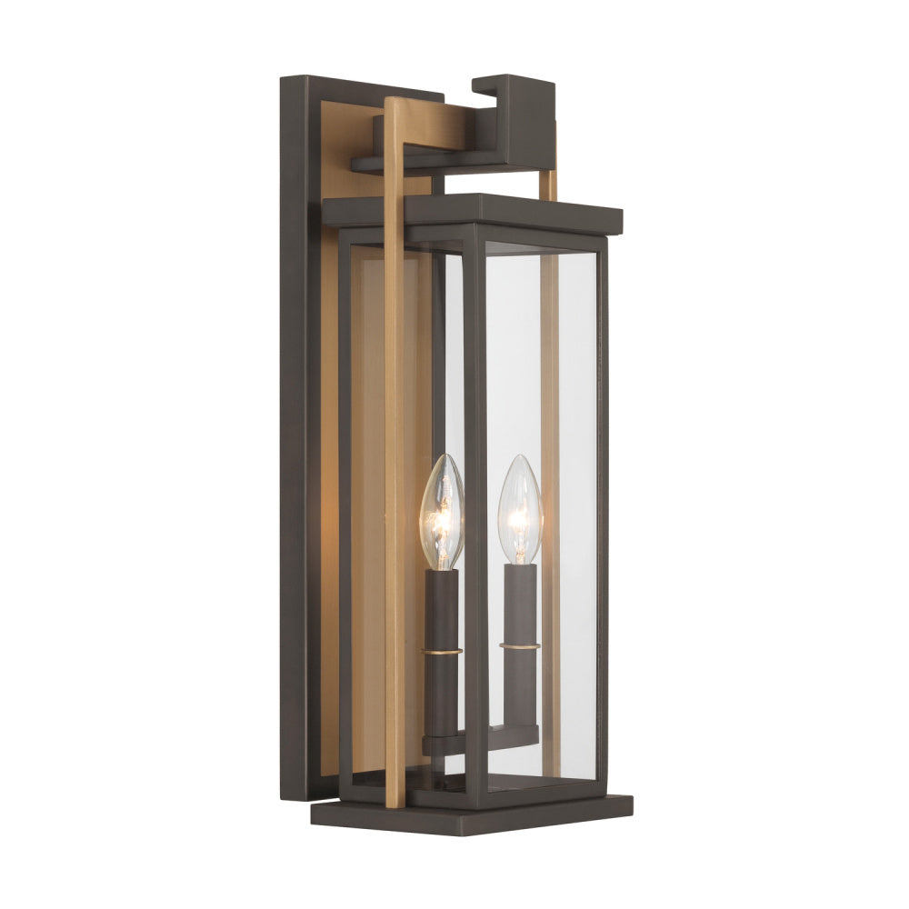 Crystorama Lendel 2-Light Outdoor Wall Light