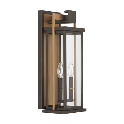Crystorama Lendel 2-Light Outdoor Wall Light - detail