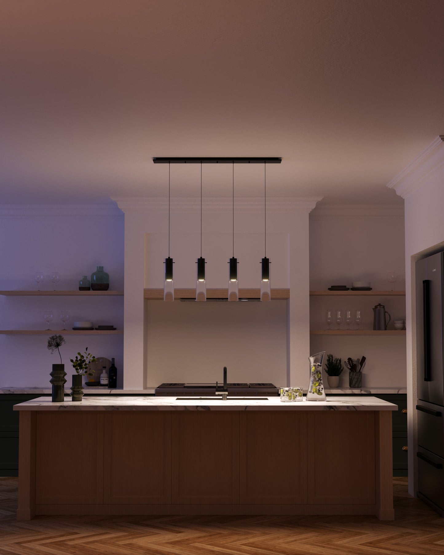 Kuzco Lighting Inc Lena 3-in LED Pendant Chrome