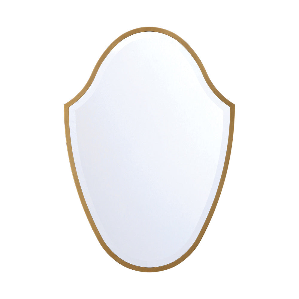 Crystorama Lindee 28" Mirror Antique Gold